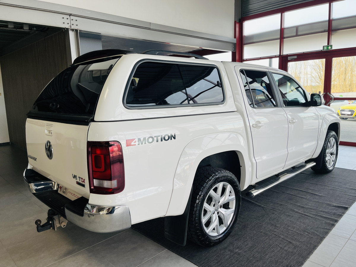 VOLKSWAGEN AMAROK CARAT 3,0 V6 TDI 224 BVA 4MOTION DOUBLE CABINE PICKUP ATTELAGE GPS APPLE CARPLAY  CAMERA REGULATEUR FEUX BI-XENON PARK PILOT EXCELLENT ETAT
