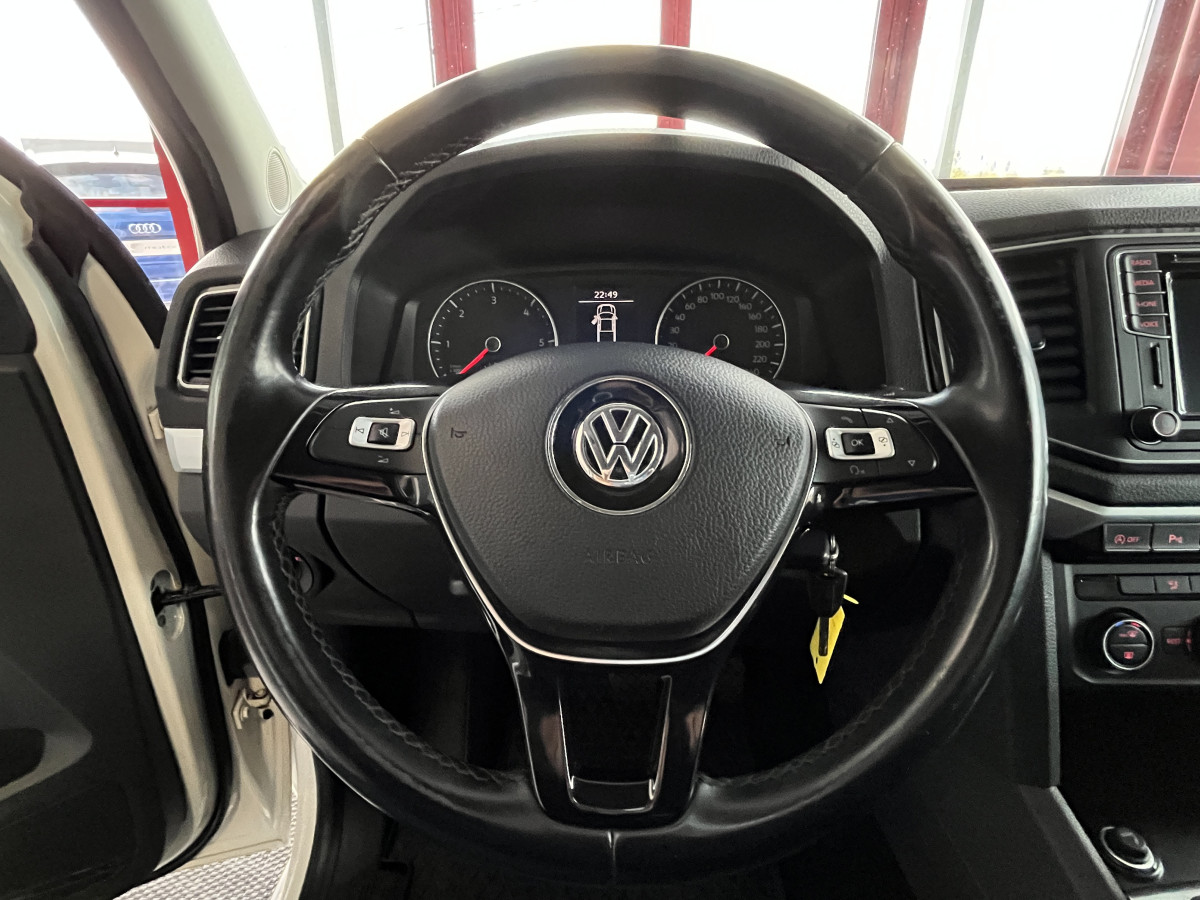 VOLKSWAGEN AMAROK CARAT 3,0 V6 TDI 224 BVA 4MOTION DOUBLE CABINE PICKUP ATTELAGE GPS APPLE CARPLAY  CAMERA REGULATEUR FEUX BI-XENON PARK PILOT EXCELLENT ETAT