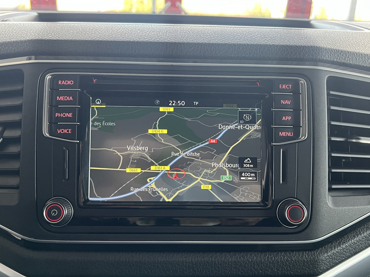 VOLKSWAGEN AMAROK CARAT 3,0 V6 TDI 224 BVA 4MOTION DOUBLE CABINE PICKUP ATTELAGE GPS APPLE CARPLAY  CAMERA REGULATEUR FEUX BI-XENON PARK PILOT EXCELLENT ETAT