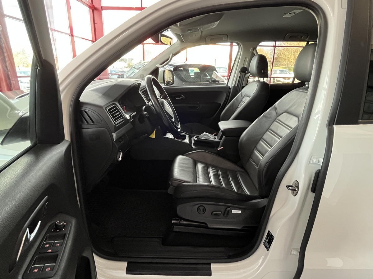 VOLKSWAGEN AMAROK CARAT 3,0 V6 TDI 224 BVA 4MOTION DOUBLE CABINE PICKUP ATTELAGE GPS APPLE CARPLAY  CAMERA REGULATEUR FEUX BI-XENON PARK PILOT EXCELLENT ETAT