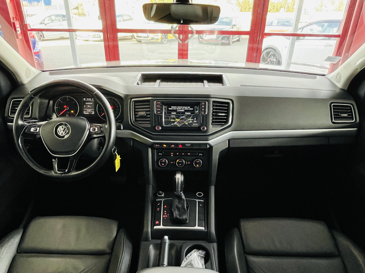 VOLKSWAGEN AMAROK CARAT 3,0 V6 TDI 224 BVA 4MOTION DOUBLE CABINE PICKUP ATTELAGE GPS APPLE CARPLAY  CAMERA REGULATEUR FEUX BI-XENON PARK PILOT EXCELLENT ETAT