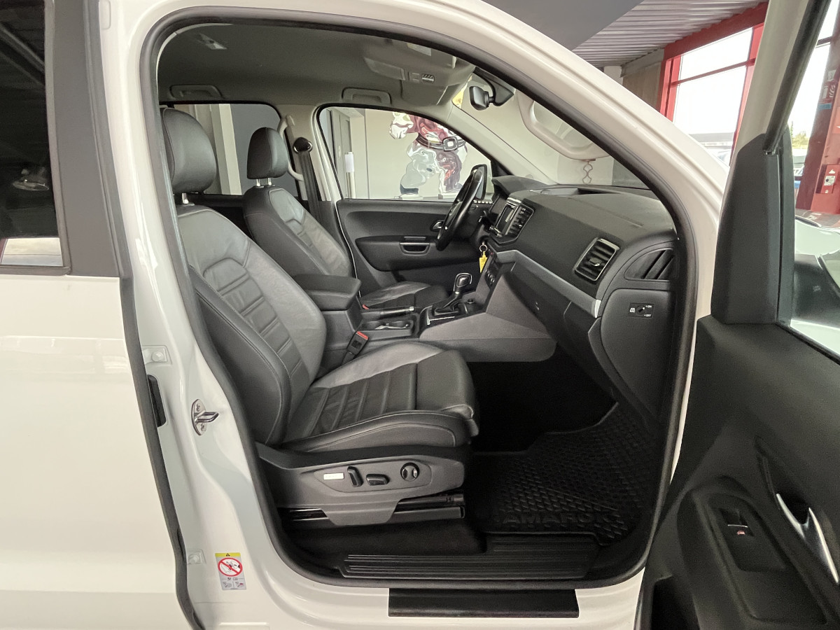 VOLKSWAGEN AMAROK CARAT 3,0 V6 TDI 224 BVA 4MOTION DOUBLE CABINE PICKUP ATTELAGE GPS APPLE CARPLAY  CAMERA REGULATEUR FEUX BI-XENON PARK PILOT EXCELLENT ETAT