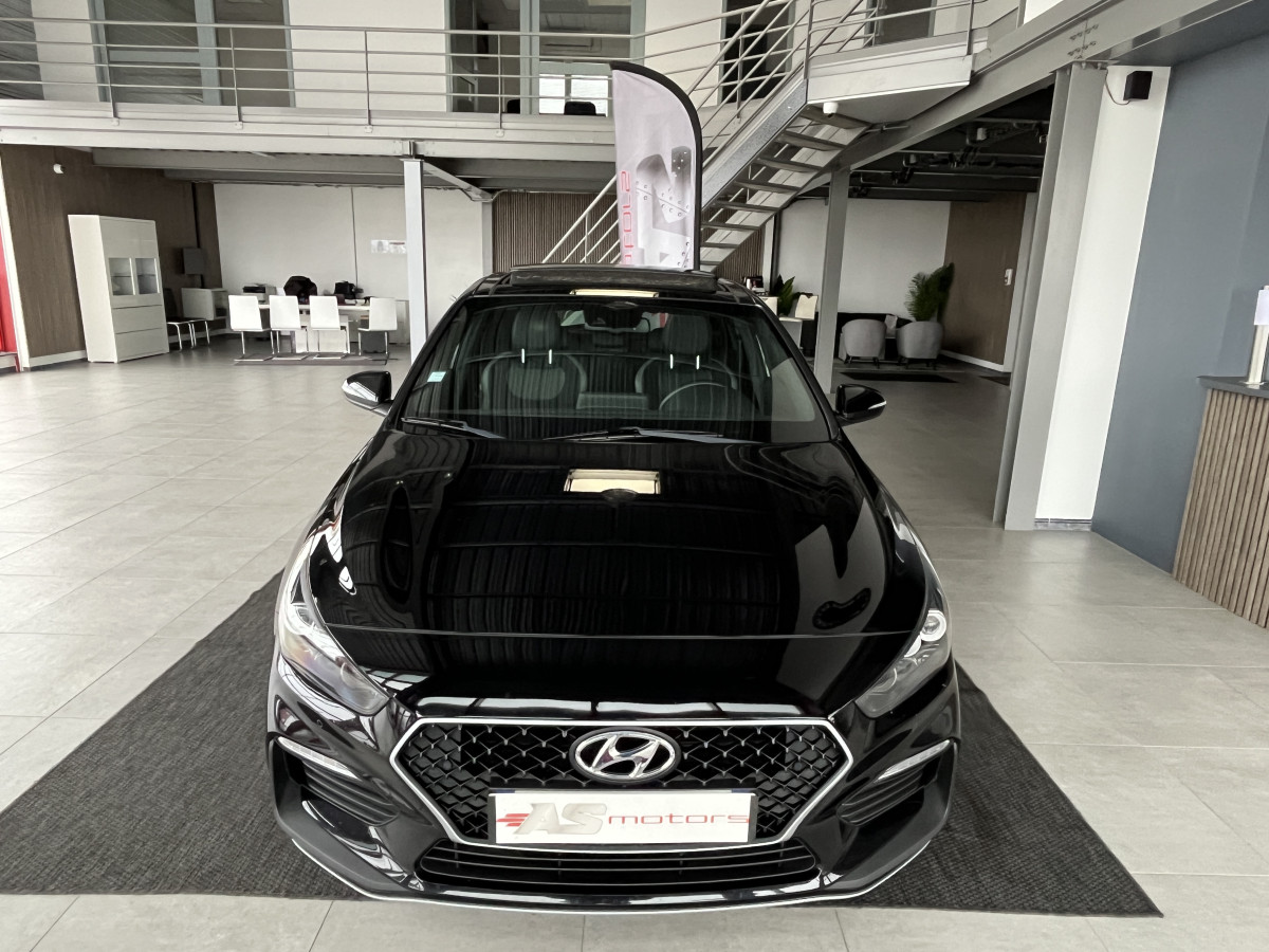 HYUNDAI I 30 NLINE 1,0 T-GDI 120 TOIT PANORAMIQUE OUVRANT GPS CAMERA REGULATEUR LIMITEUR KEYLESS  FEUX LED PARK PILOT EXCELLENT ETAT