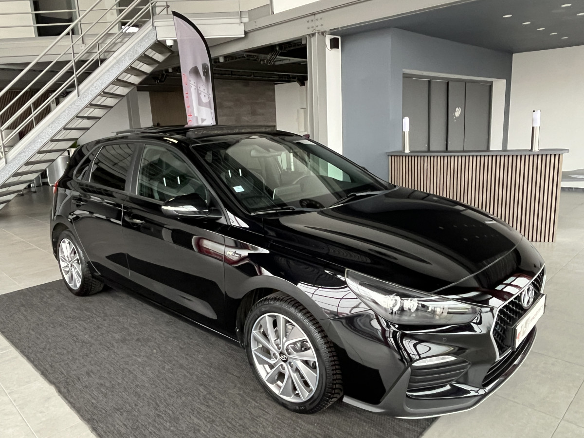 HYUNDAI I 30 NLINE 1,0 T-GDI 120 TOIT PANORAMIQUE OUVRANT GPS CAMERA REGULATEUR LIMITEUR KEYLESS  FEUX LED PARK PILOT EXCELLENT ETAT