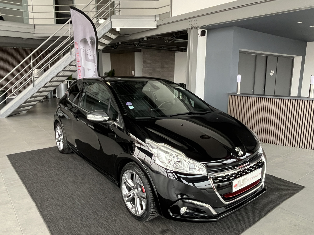 PEUGEOT 208 GTI 1,6 208 GPS CAMERA APPLE CARPLAY HIFI JBL REGULATEUR LIMITEUR PARK PILOT JANTES 17 EXCELLENT ETAT