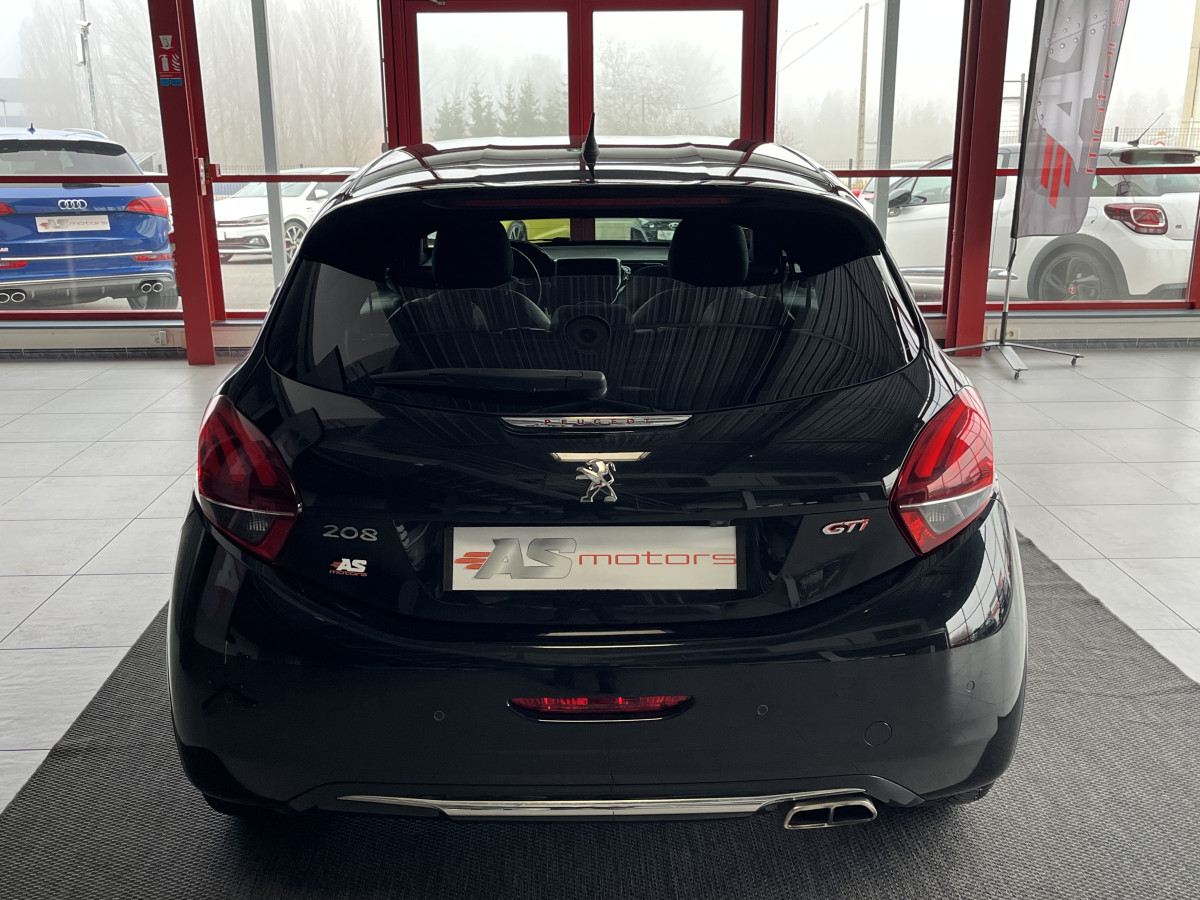 PEUGEOT 208 GTI 1,6 208 GPS CAMERA APPLE CARPLAY HIFI JBL REGULATEUR LIMITEUR PARK PILOT JANTES 17 EXCELLENT ETAT