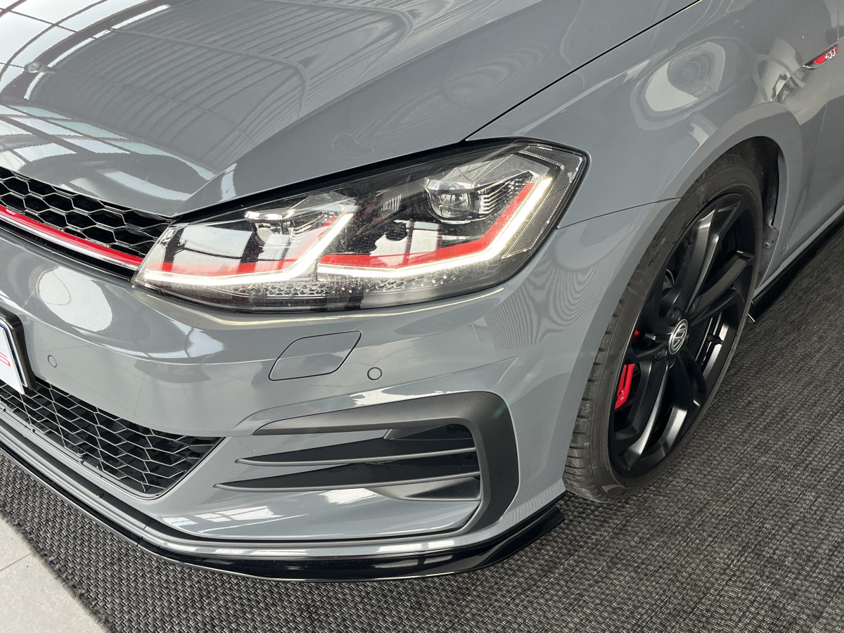 VW GOLF 7 GTI TCR  2,0 TSI 290 DSG7 GPS APPLE CAR PLAY ACC DCC DIGITAL COCKPIT KEYLESS REGULATEUR ADAPTATIF LIMITEUR  FULL LED JANTES 19  EXCELLENT ETAT