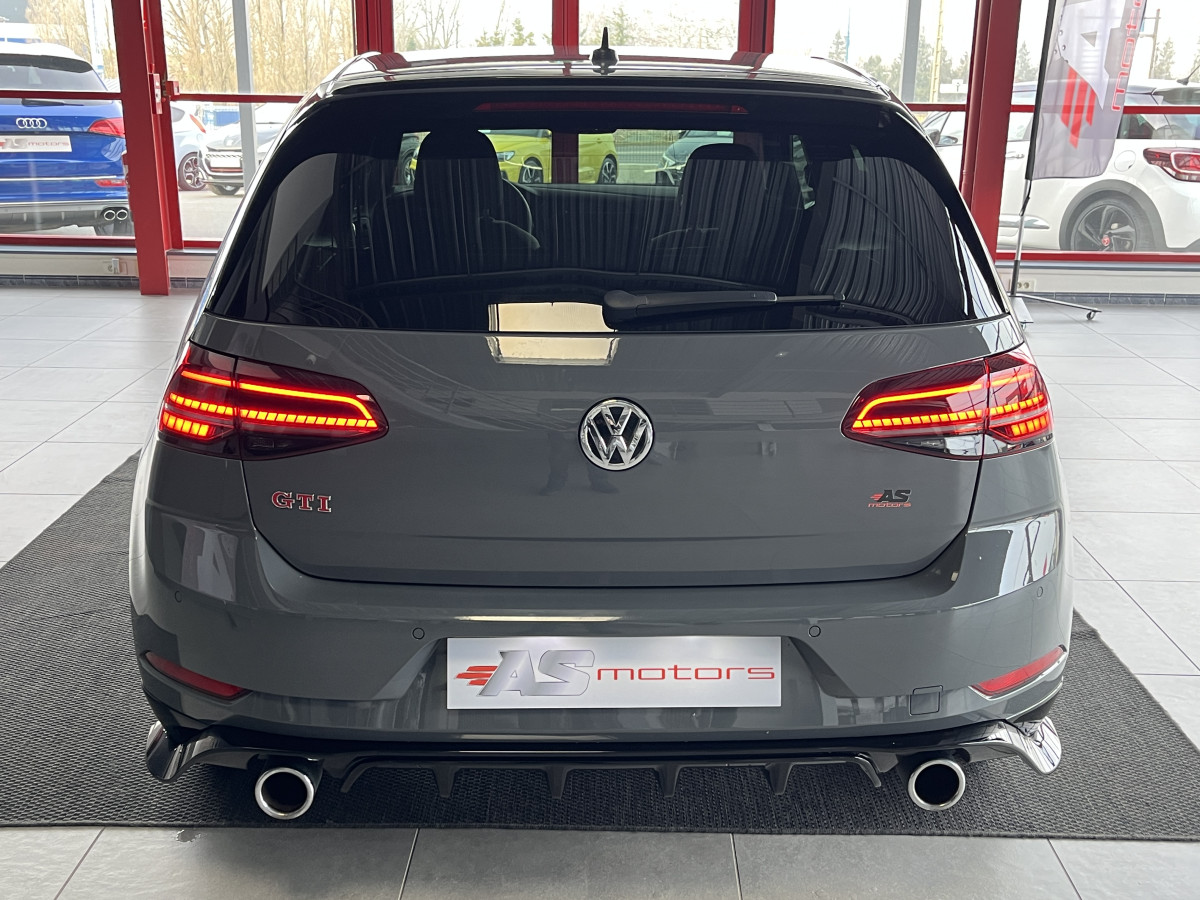 VW GOLF 7 GTI TCR  2,0 TSI 290 DSG7 GPS APPLE CAR PLAY ACC DCC DIGITAL COCKPIT KEYLESS REGULATEUR ADAPTATIF LIMITEUR  FULL LED JANTES 19  EXCELLENT ETAT