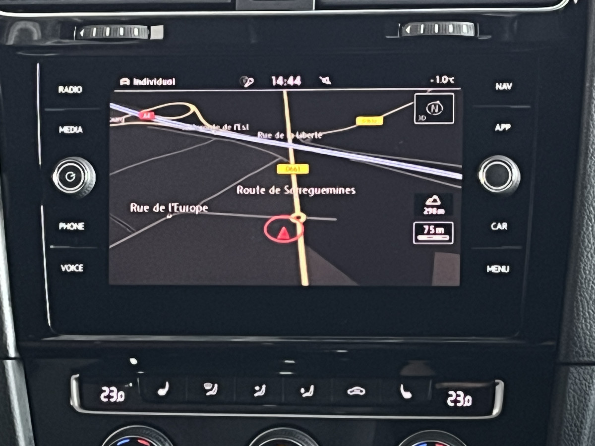 VW GOLF 7 GTI TCR  2,0 TSI 290 DSG7 GPS APPLE CAR PLAY ACC DCC DIGITAL COCKPIT KEYLESS REGULATEUR ADAPTATIF LIMITEUR  FULL LED JANTES 19  EXCELLENT ETAT