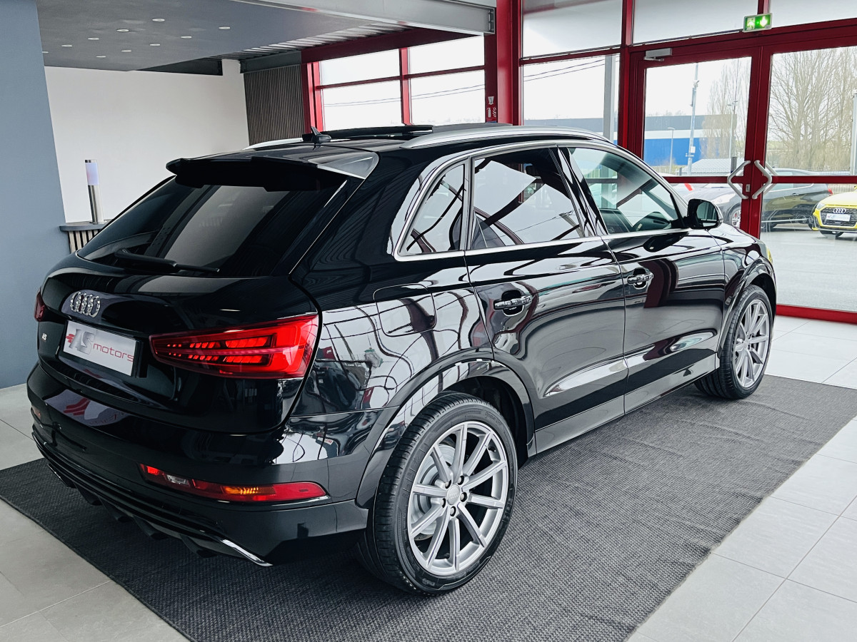 AUDI RSQ3 2,5 TFSI 367 S-TRONIC 7  QUATTRO TOIT PANORAMIQUE OUVRANT  GPS CAMERA KEYLESS HIFI BOSE  REGULATEUR PARK PILOT AUDI DRIVE SELECT FEUX LED . JANTES 19 EXCELLENT ETAT