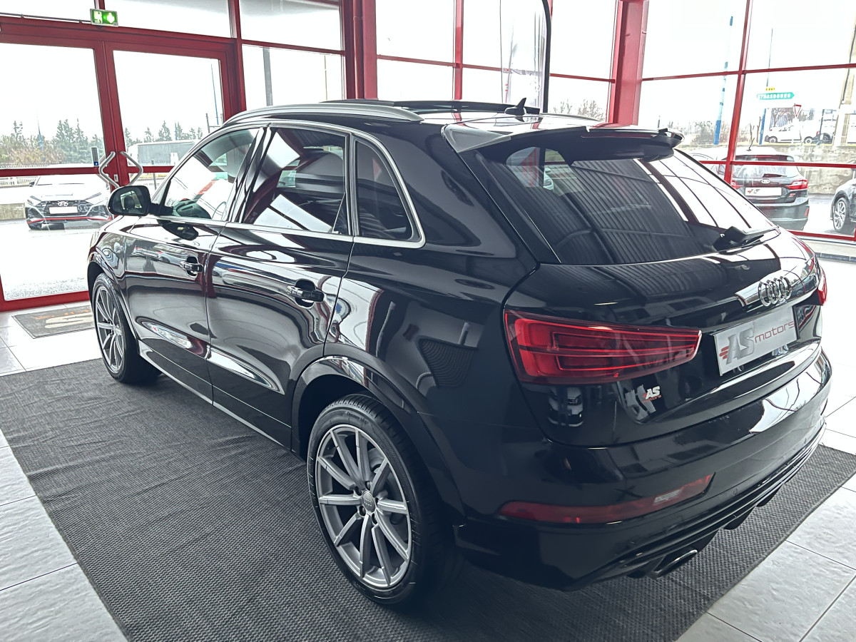 AUDI RSQ3 2,5 TFSI 367 S-TRONIC 7  QUATTRO TOIT PANORAMIQUE OUVRANT  GPS CAMERA KEYLESS HIFI BOSE  REGULATEUR PARK PILOT AUDI DRIVE SELECT FEUX LED . JANTES 19 EXCELLENT ETAT