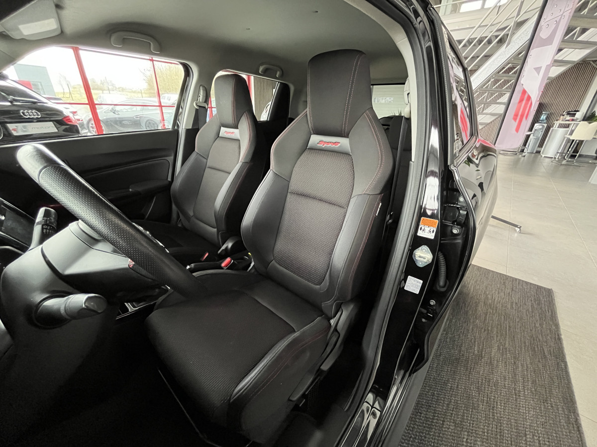 SUZUKI SWIFT SPORT 1,4 129 HYBRID GPS CAMERA FULL LED REGULATEUR LIMITEUR KEYLESS APPLE CARPLAY PARK PILOT EXCELLENT ETAT