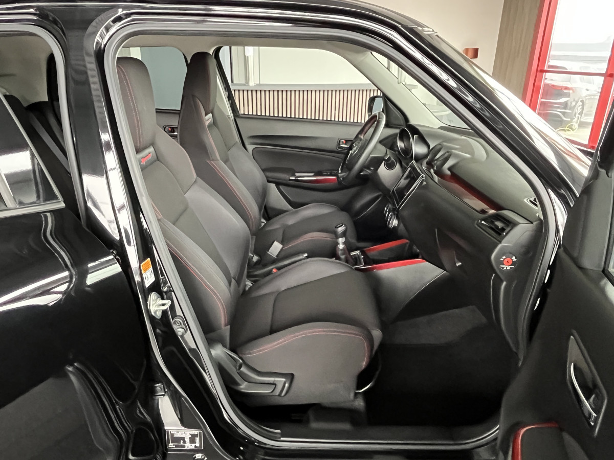 SUZUKI SWIFT SPORT 1,4 129 HYBRID GPS CAMERA FULL LED REGULATEUR LIMITEUR KEYLESS APPLE CARPLAY PARK PILOT EXCELLENT ETAT