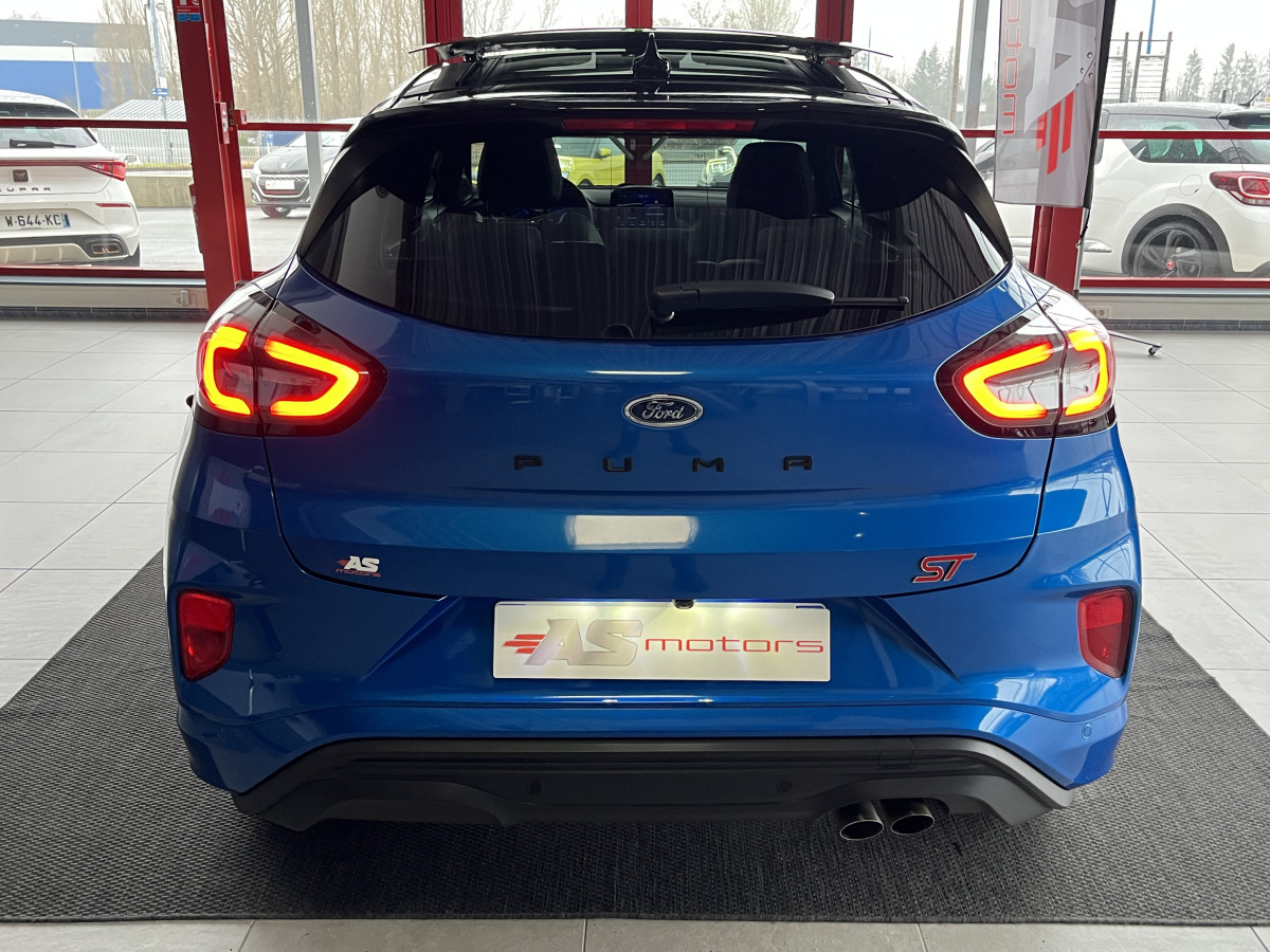 FORD PUMA ST 1,5 200 TOIT PANORAMIQUE OUVRANT  GPS CAMERA KEYLESS FEUX LED APPLE CARPLAY HIFI B&O REGULATEUR LIMITEUR PARK PILOT PACK HIVER JANTES 19 EXCELLENT ETAT