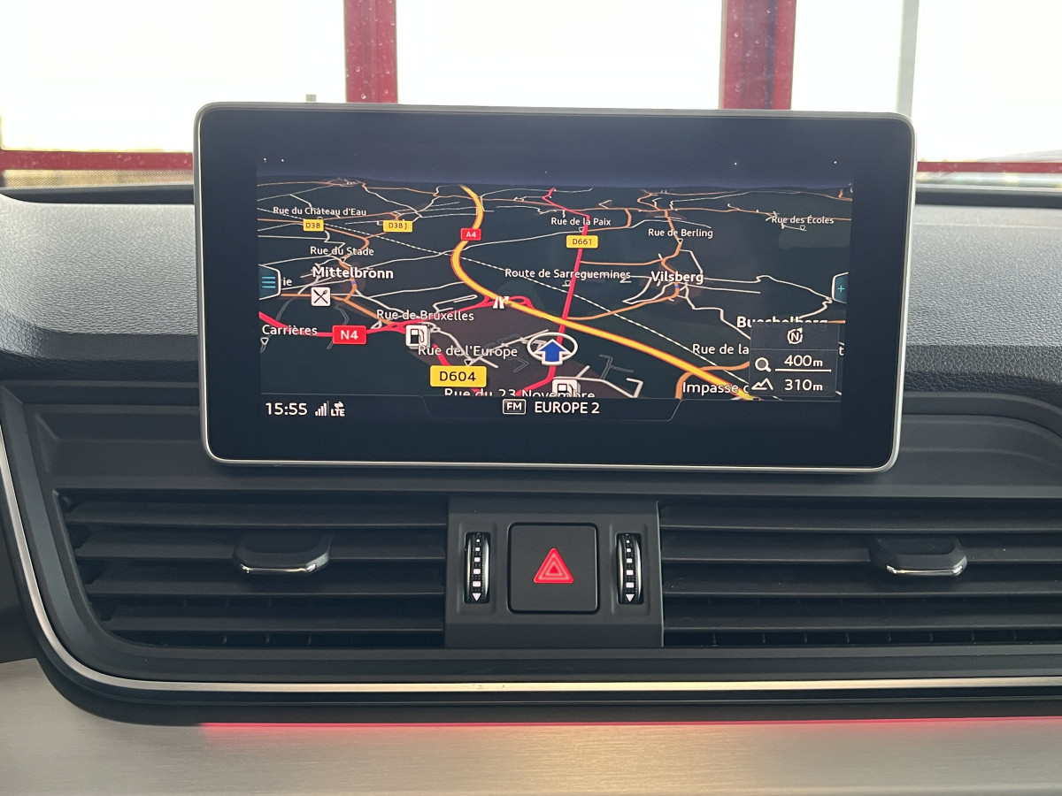 AUDI SQ5 TDI V6 347 BVA8 QUATTRO ATTELAGE  TOIT PANORAMIQUE GPS CAMERA KEYLESS ACC DCC  HIFI B&O APPLE CARPLAY  REGULATEUR ADAPTATIF FULL BLACK MATRIX LED  DRIVE SELECT JANTES 21  EXCELLENT ETAT