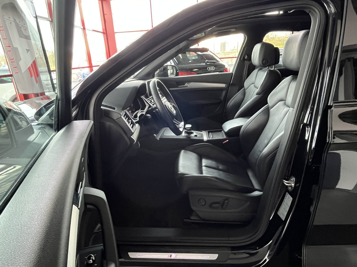 AUDI SQ5 TDI V6 347 BVA8 QUATTRO ATTELAGE  TOIT PANORAMIQUE GPS CAMERA KEYLESS ACC DCC  HIFI B&O APPLE CARPLAY  REGULATEUR ADAPTATIF FULL BLACK MATRIX LED  DRIVE SELECT JANTES 21  EXCELLENT ETAT
