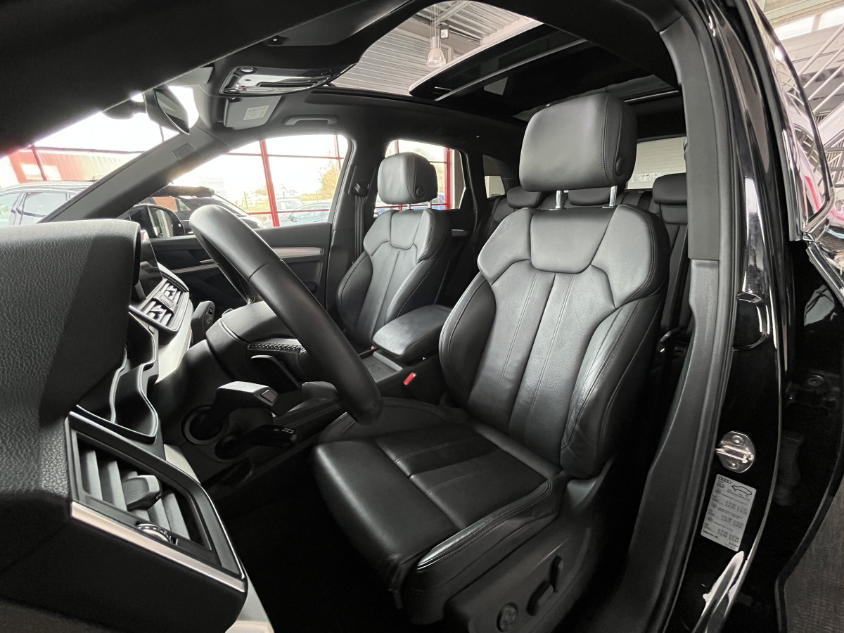 AUDI SQ5 TDI V6 347 BVA8 QUATTRO ATTELAGE  TOIT PANORAMIQUE GPS CAMERA KEYLESS ACC DCC  HIFI B&O APPLE CARPLAY  REGULATEUR ADAPTATIF FULL BLACK MATRIX LED  DRIVE SELECT JANTES 21  EXCELLENT ETAT