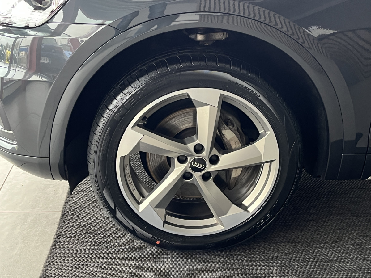 AUDI Q5 50 TDI 3,0 V6 286 BVA QUATTRO ATTELAGE TOIT PANORAMIQUE HIFI B&O VIRTUAL COCKPIT  KEYLESS CARPLAY GPS REGULATEUR LIMITEUR PARK PILOT JANTES 20 EXCELLENT ETAT