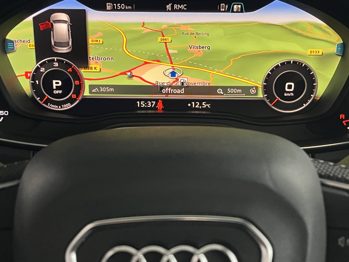 AUDI Q5 50 TDI 3,0 V6 286 BVA QUATTRO ATTELAGE TOIT PANORAMIQUE HIFI B&O VIRTUAL COCKPIT  KEYLESS CARPLAY GPS REGULATEUR LIMITEUR PARK PILOT JANTES 20 EXCELLENT ETAT