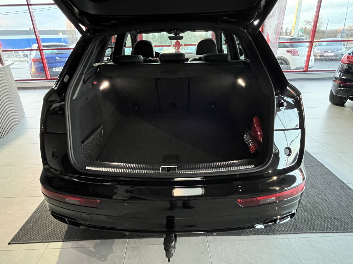 AUDI SQ5 3,0 TDI V6 347 BVA8 QUATTRO TOIT PANORAMIQUE OUVRANT  ATTELAGE ELECTRIQUE GPS  CAMERA 360 APPLE CARPLAY  KEYLESS HIFI B&O REGULATEUR ADAPTATIF PHARES MATRIX LED PARK PILOT FULL CUIR  DRIVE SELECT JANTE 21 EXCELLENT ETAT