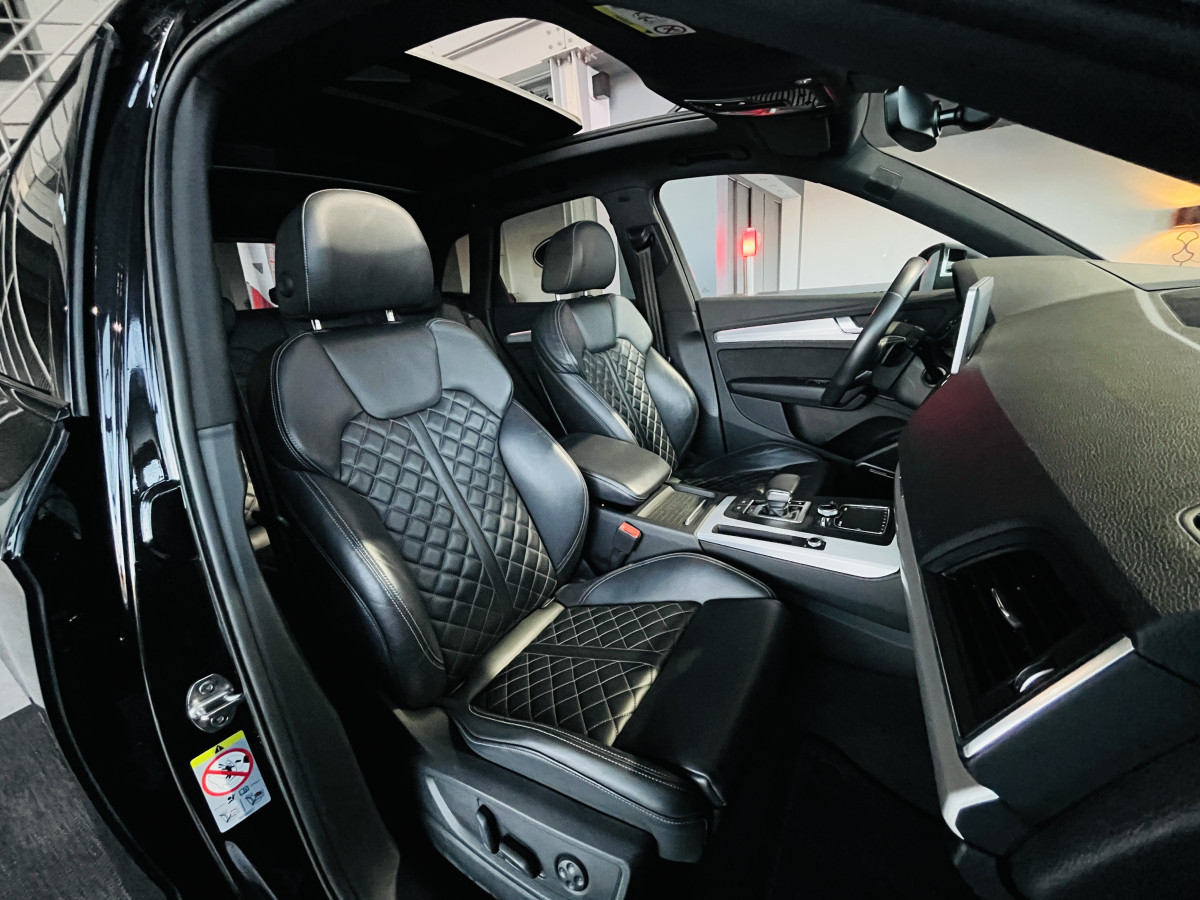 AUDI SQ5 3,0 TDI V6 347 BVA8 QUATTRO TOIT PANORAMIQUE OUVRANT  ATTELAGE ELECTRIQUE GPS  CAMERA 360 APPLE CARPLAY  KEYLESS HIFI B&O REGULATEUR ADAPTATIF PHARES MATRIX LED PARK PILOT FULL CUIR  DRIVE SELECT JANTE 21 EXCELLENT ETAT