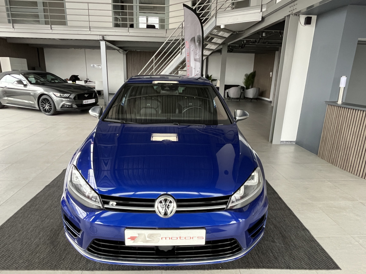 VW GOLF 7 R 2,0 TSI 300 DSG6 4MOTION GPS CAMERA  ACC DCC  REGULATEUR  ADAPTATIF LIMITEUR  FEUX BI-XENON FULL CUIR JANTES 19 PRETORIA  EXCELLENT ETAT