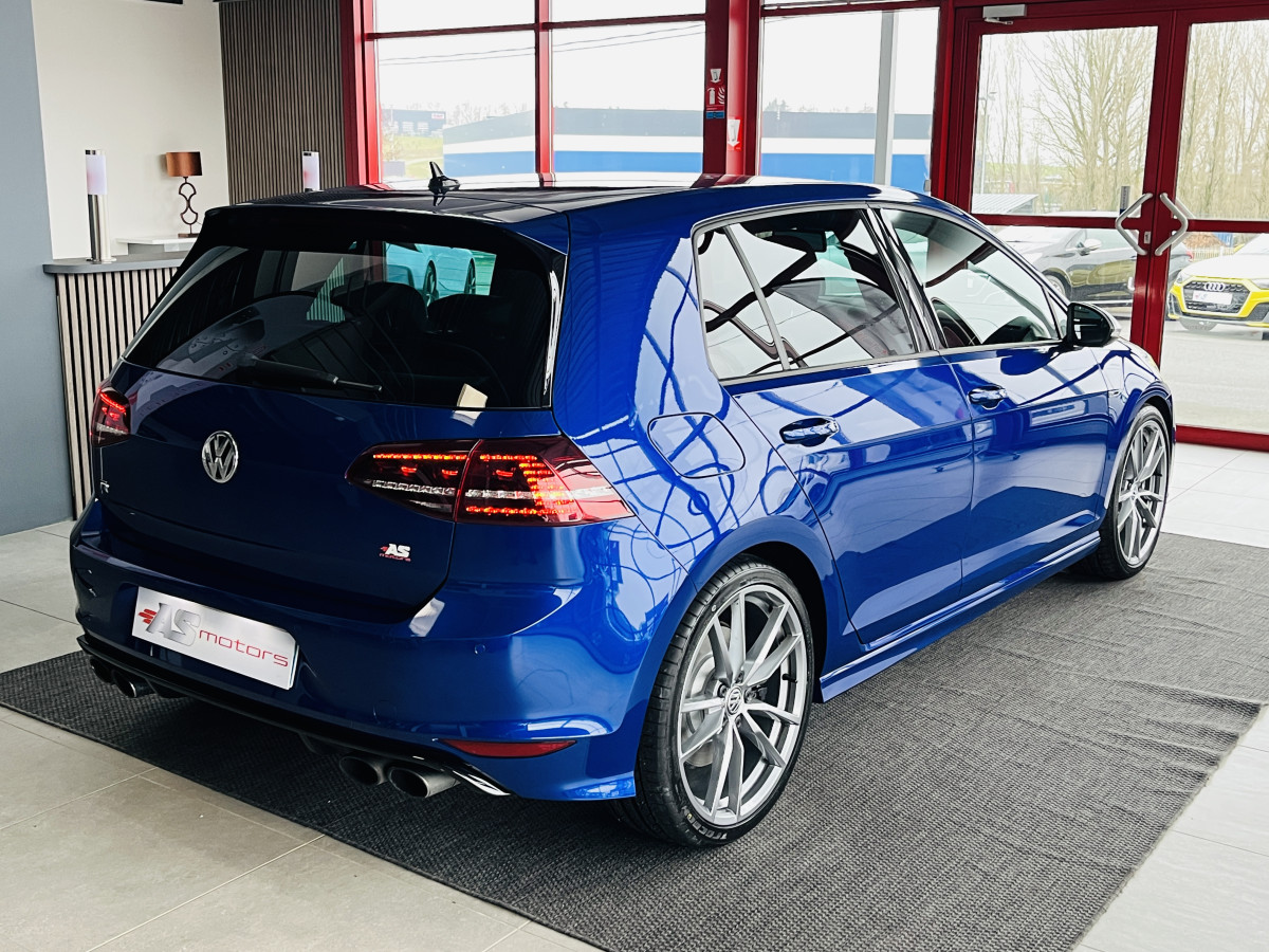 VW GOLF 7 R 2,0 TSI 300 DSG6 4MOTION GPS CAMERA  ACC DCC  REGULATEUR  ADAPTATIF LIMITEUR  FEUX BI-XENON FULL CUIR JANTES 19 PRETORIA  EXCELLENT ETAT