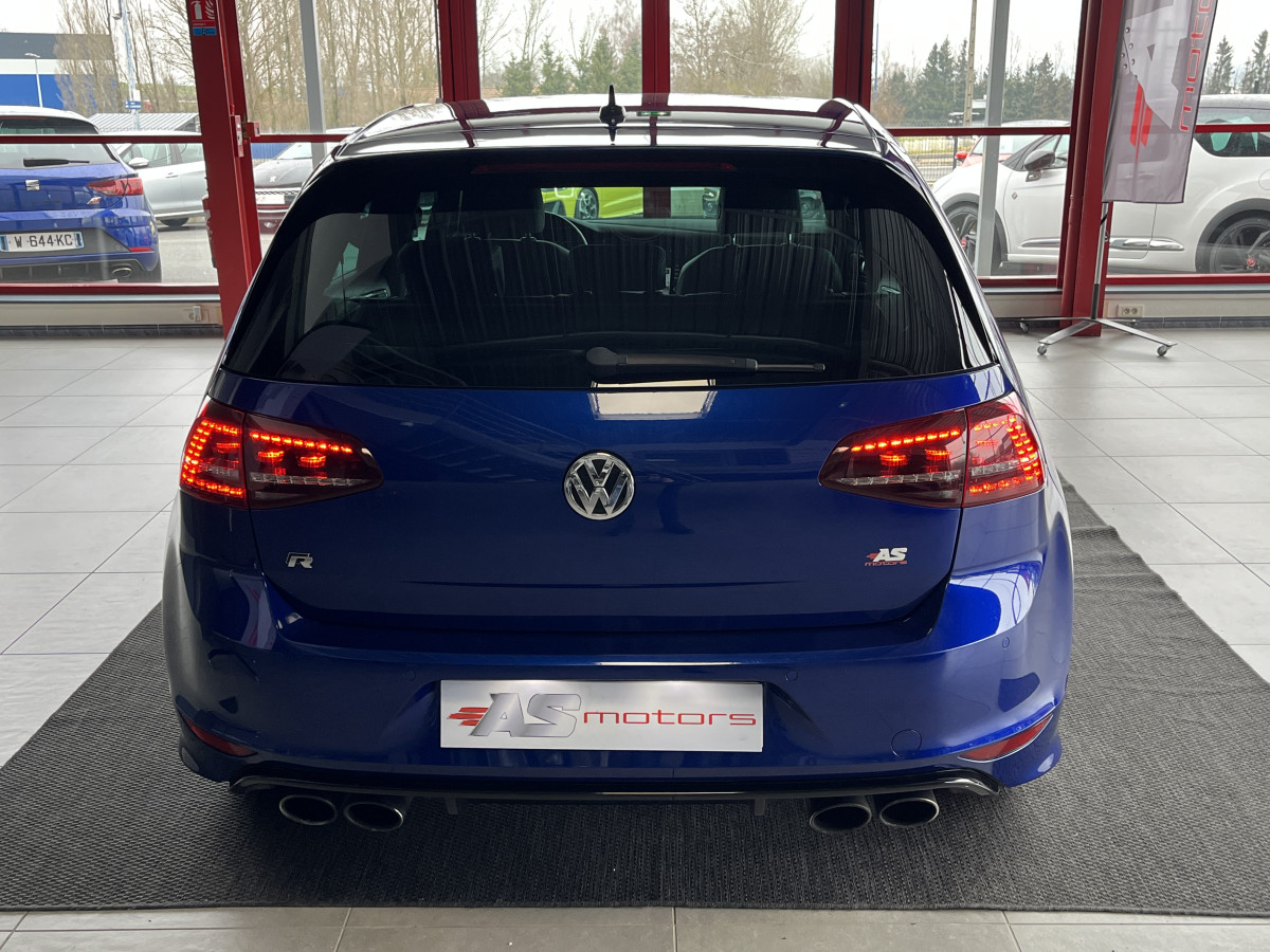 VW GOLF 7 R 2,0 TSI 300 DSG6 4MOTION GPS CAMERA  ACC DCC  REGULATEUR  ADAPTATIF LIMITEUR  FEUX BI-XENON FULL CUIR JANTES 19 PRETORIA  EXCELLENT ETAT