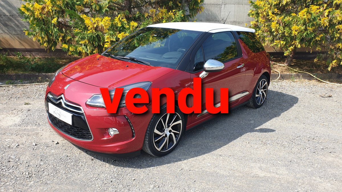 CITROEN DS3 1,6 THP 165 SPORT CHIC GPS REGULATEUR BLUETOOTH