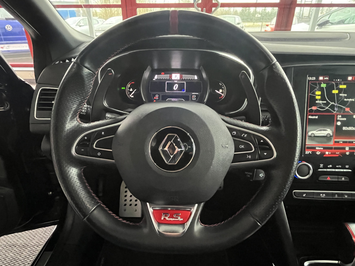 RENAULT MEGANE 4 1,8 280 RS  EDC  4 CONTROL SIEGES RECARO CHASSIS SPORT RS DRIVE  KEYLES GPS CAMERA  APPLE CARPLAY  FEUX FULL LED REGULATEUR LIMITEUR RS VISION EXCELLENT ETAT