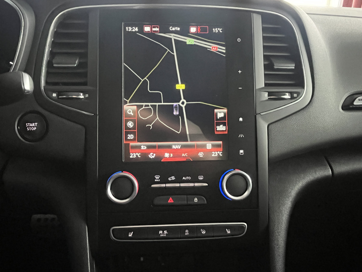 RENAULT MEGANE 4 1,8 280 RS  EDC  4 CONTROL SIEGES RECARO CHASSIS SPORT RS DRIVE  KEYLES GPS CAMERA  APPLE CARPLAY  FEUX FULL LED REGULATEUR LIMITEUR RS VISION EXCELLENT ETAT