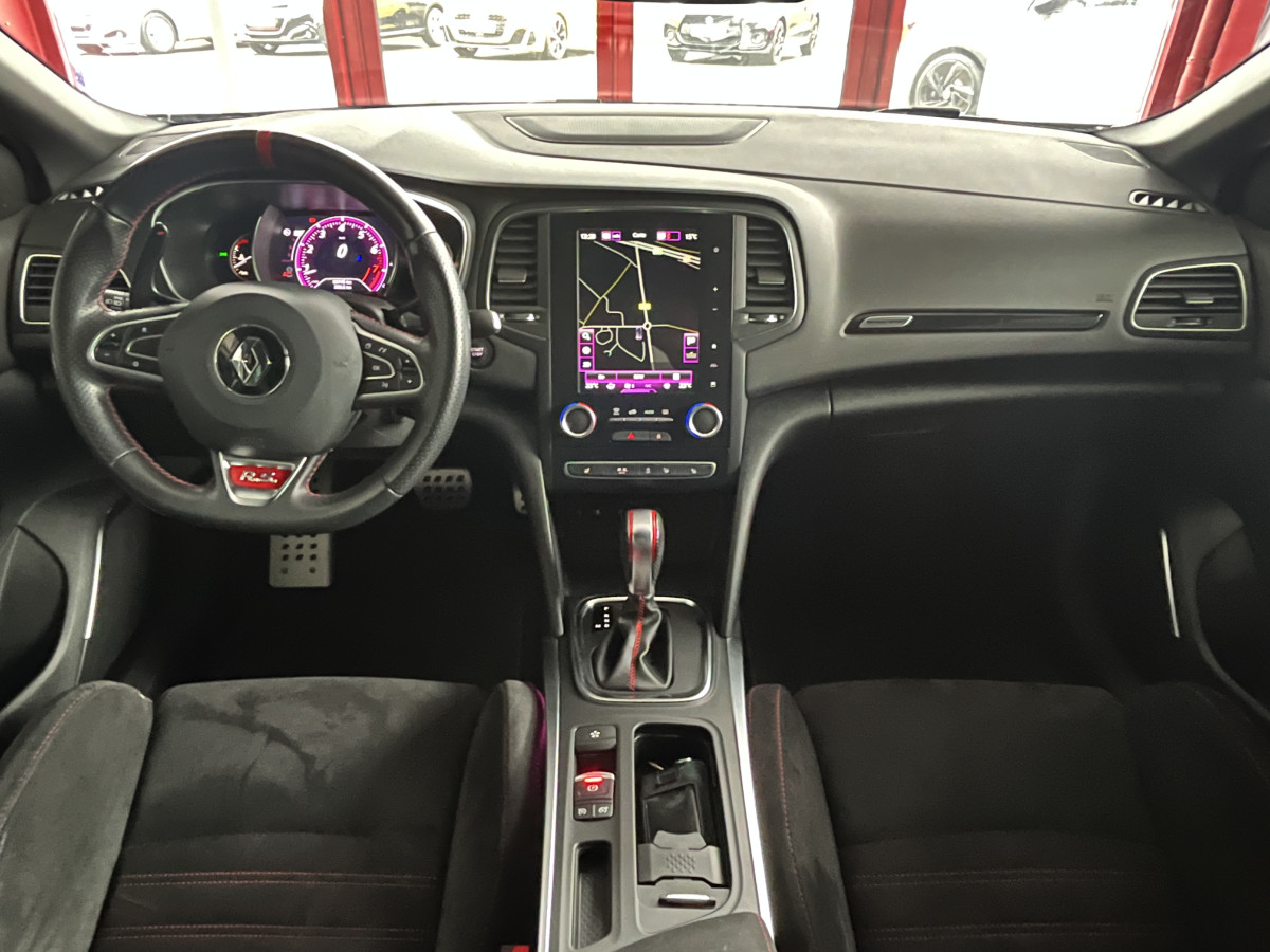 RENAULT MEGANE 4 1,8 280 RS  EDC  4 CONTROL SIEGES RECARO CHASSIS SPORT RS DRIVE  KEYLES GPS CAMERA  APPLE CARPLAY  FEUX FULL LED REGULATEUR LIMITEUR RS VISION EXCELLENT ETAT