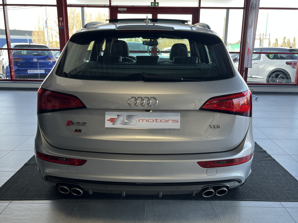 AUDI SQ5 3,0  TDI V6 313 BVA8 QUATTRO TOIT PANORAMIQUE OUVRANT  GPS CAMERA HIFI B&O KEYLESS  BI-XENON  PARK PILOT  DRIVE SELECT JANTE 21  EXCELLENT ETAT