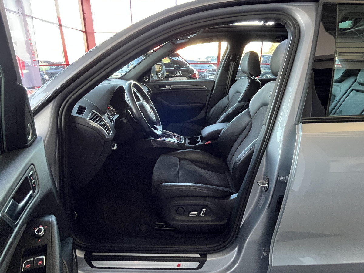 AUDI SQ5 3,0  TDI V6 313 BVA8 QUATTRO TOIT PANORAMIQUE OUVRANT  GPS CAMERA HIFI B&O KEYLESS  BI-XENON  PARK PILOT  DRIVE SELECT JANTE 21  EXCELLENT ETAT