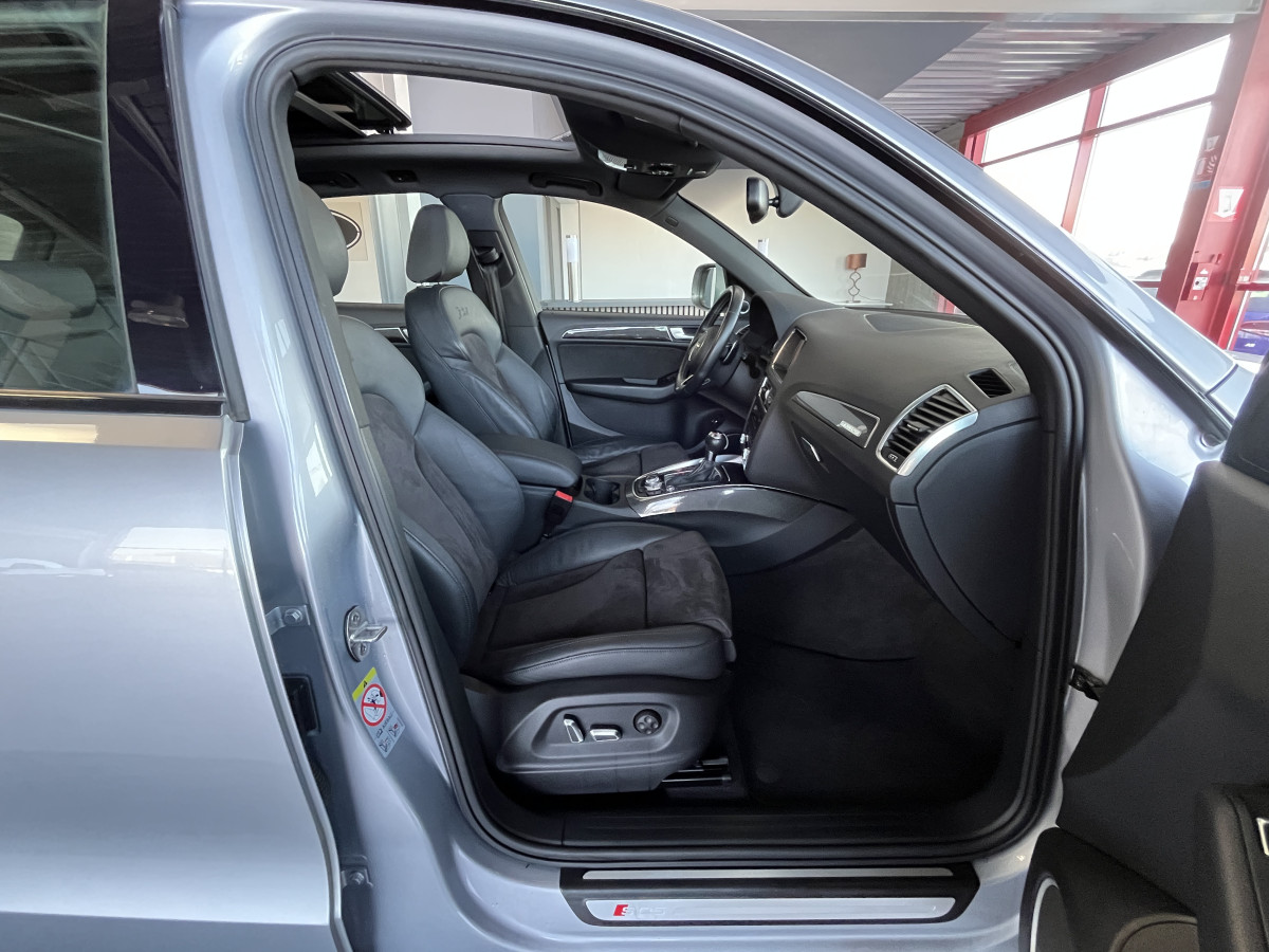 AUDI SQ5 3,0  TDI V6 313 BVA8 QUATTRO TOIT PANORAMIQUE OUVRANT  GPS CAMERA HIFI B&O KEYLESS  BI-XENON  PARK PILOT  DRIVE SELECT JANTE 21  EXCELLENT ETAT