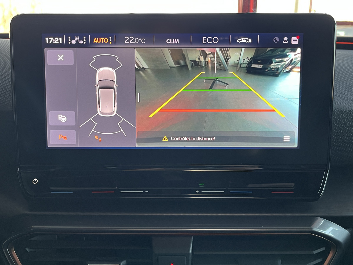 CUPRA LEON 1,4 E-HYBRID 245 DSG6 TOIT PANORAMIQUE OUVRANT GPS  CAMERA KEYLESS FULL LED VIRTUAL COCKPIT PARK PILOT DRIVE PROFILE REGULATEUR LIMITEUR EXCELLENT ETAT