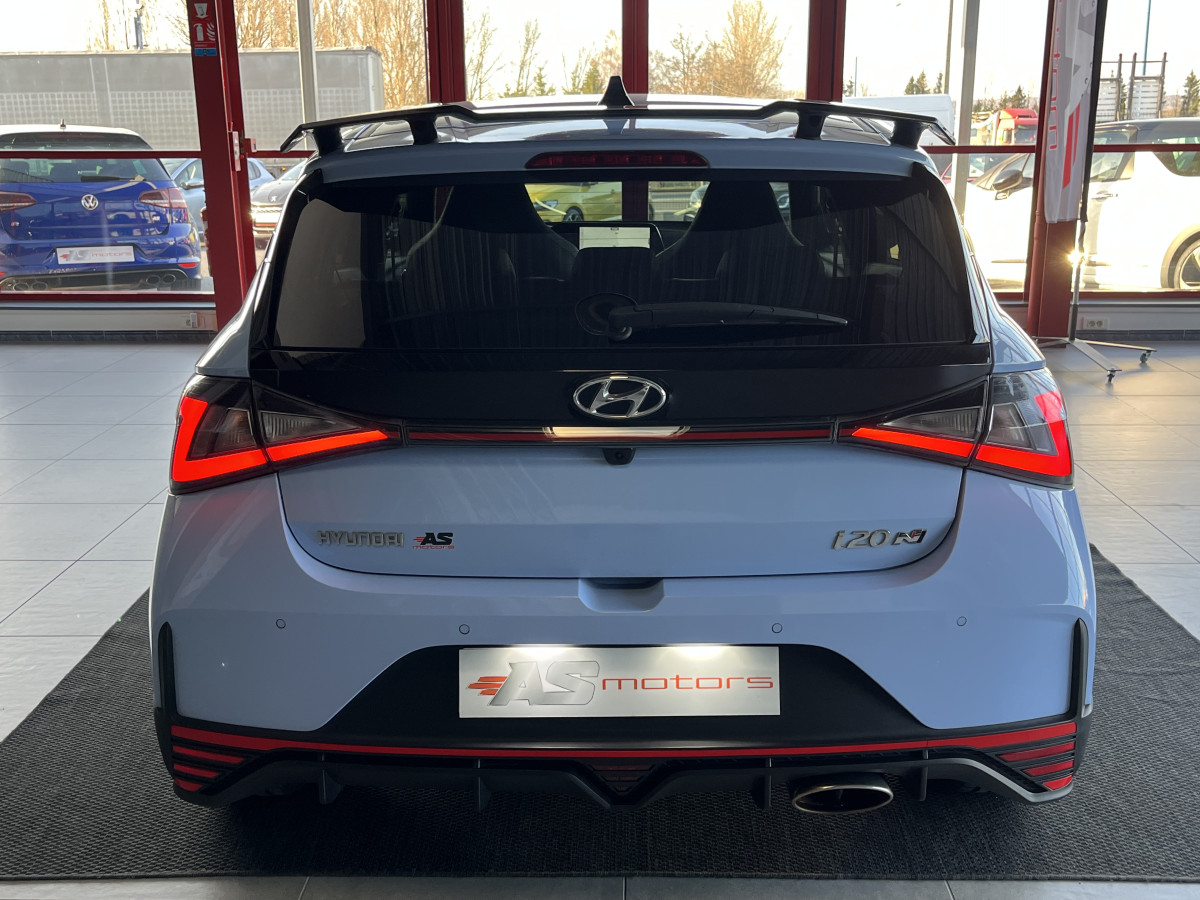 HYUNDAI I20 N 1,6 T-GDI 204 GPS CAMERA APPLE CARPLAY REGULATEUR LIMITEUR KEYLESS VIRTUAL COCKPIT DRIVE SELECT HIFI BOSE FULL LED DIFFERENTIEL A GLISSEMENT EXCELLENT ETAT
