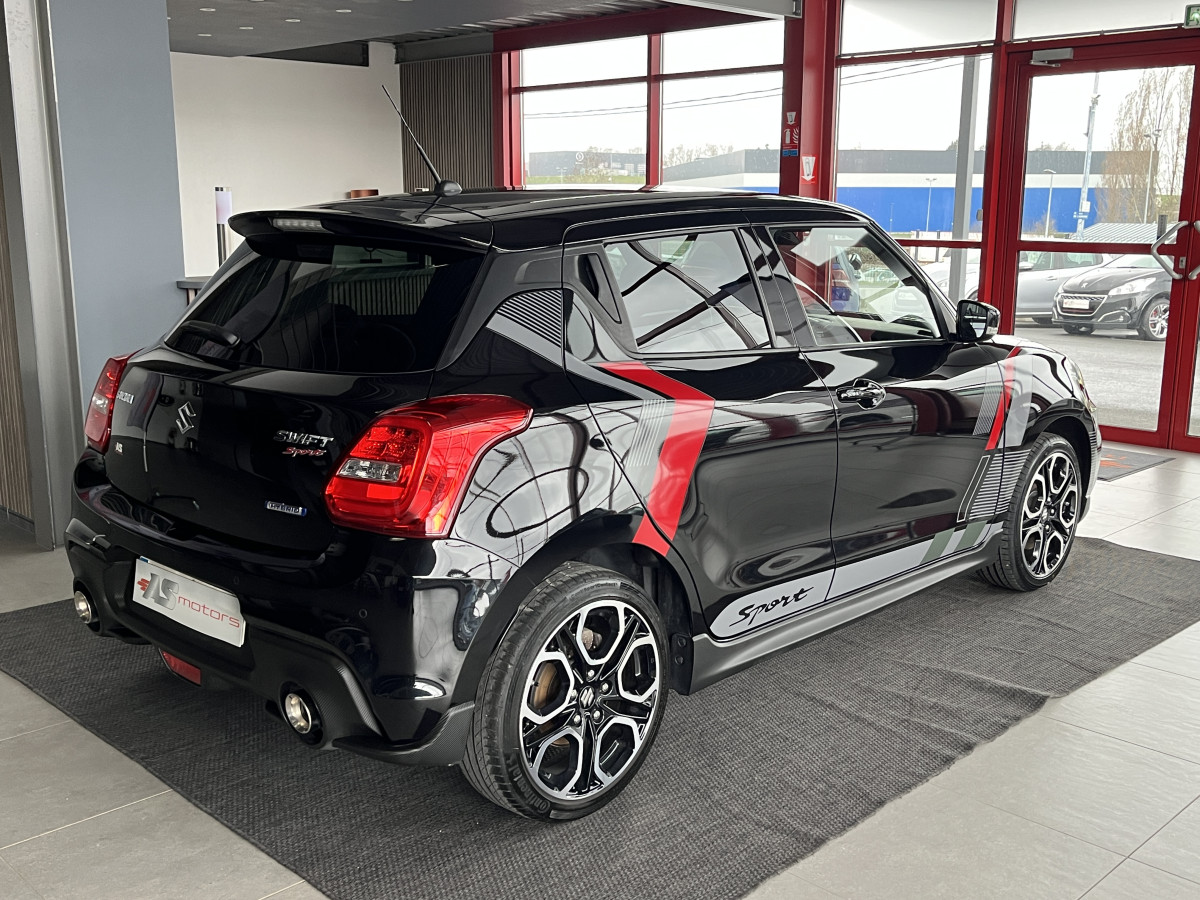 SUZUKI SWIFT SPORT 1,4 129 HYBRID GPS CAMERA FULL LED REGULATEUR LIMITEUR KEYLESS APPLE CARPLAY PARK PILOT EXCELLENT ETAT