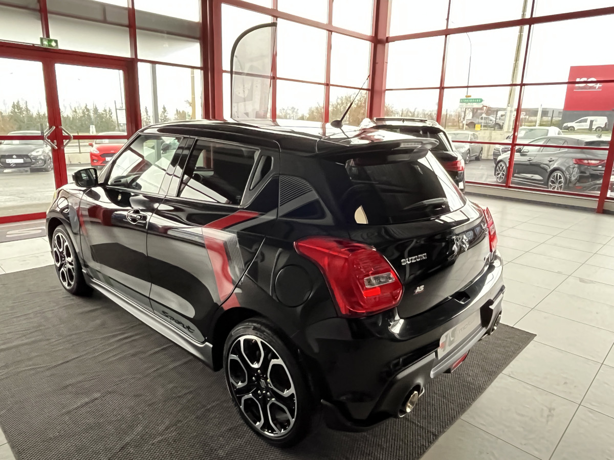 SUZUKI SWIFT SPORT 1,4 129 HYBRID GPS CAMERA FULL LED REGULATEUR LIMITEUR KEYLESS APPLE CARPLAY PARK PILOT EXCELLENT ETAT