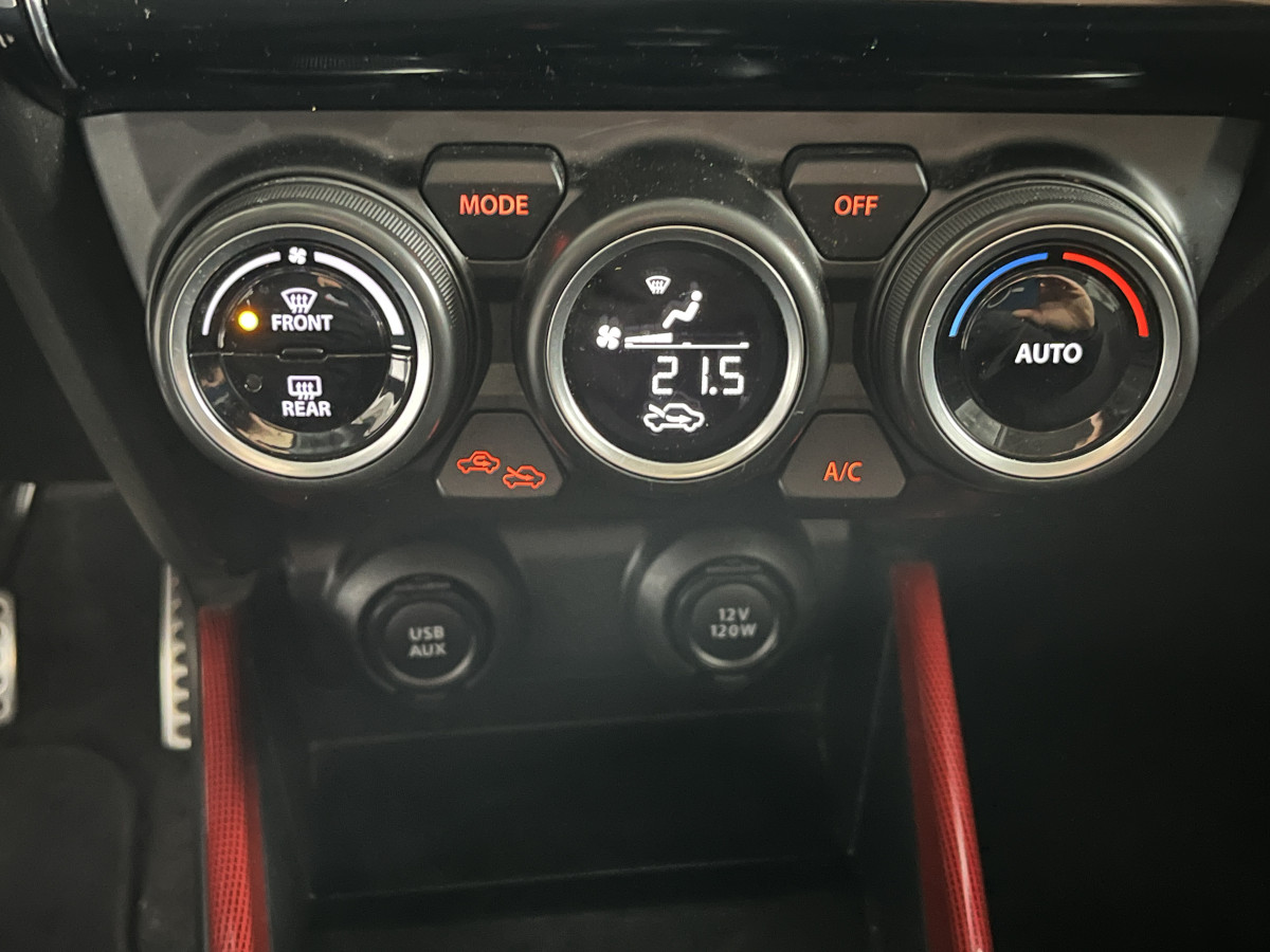 SUZUKI SWIFT SPORT 1,4 129 HYBRID GPS CAMERA FULL LED REGULATEUR LIMITEUR KEYLESS APPLE CARPLAY PARK PILOT EXCELLENT ETAT