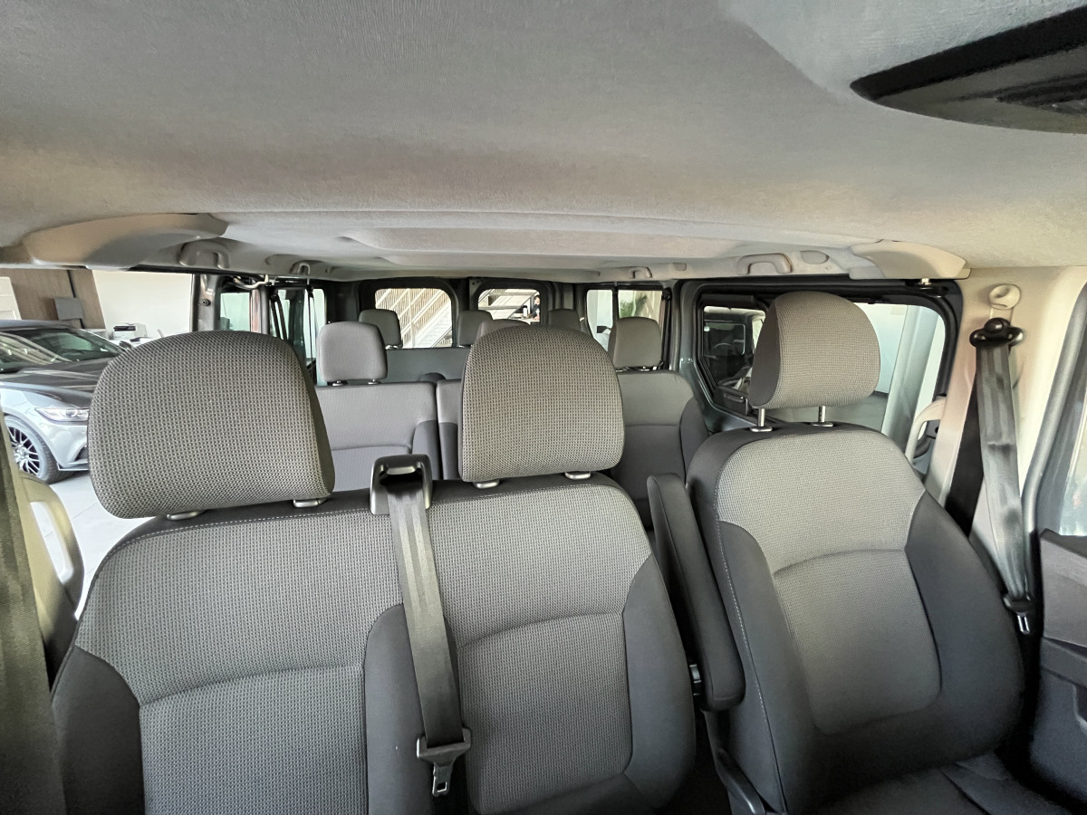 RENAULT TRAFIC SPACECLASS 9 PLACES  L2 H1 2,0 DCI 150 GPS FEUX FULL LED APPLE CARPLAY RADAR DE RECUL REGULATEUR LIMITEUR TVA RECUPERABLE EXCELLENT ETAT