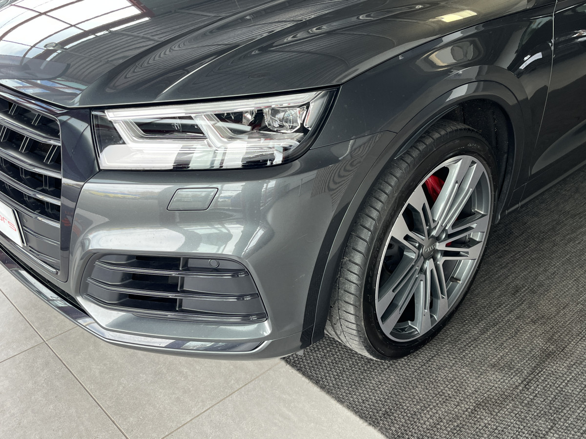 AUDI SQ5 3,0 TDI V6 347 BVA8 QUATTRO TOIT PANORAMIQUE OUVRANT  ATTELAGE ELECTRIQUE GPS  CAMERA  KEYLESS REGULATEUR LIMITEUR  PHARES MATRIX  LED  LED PARK PILOT FULL CUIR  DRIVE SELECT JANTE 21 EXCELLENT ETAT