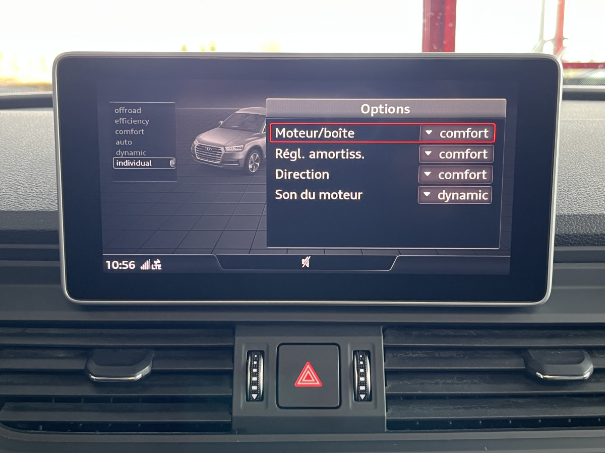 AUDI SQ5 3,0 TDI V6 347 BVA8 QUATTRO TOIT PANORAMIQUE OUVRANT  ATTELAGE ELECTRIQUE GPS  CAMERA  KEYLESS REGULATEUR LIMITEUR  PHARES MATRIX  LED  LED PARK PILOT FULL CUIR  DRIVE SELECT JANTE 21 EXCELLENT ETAT