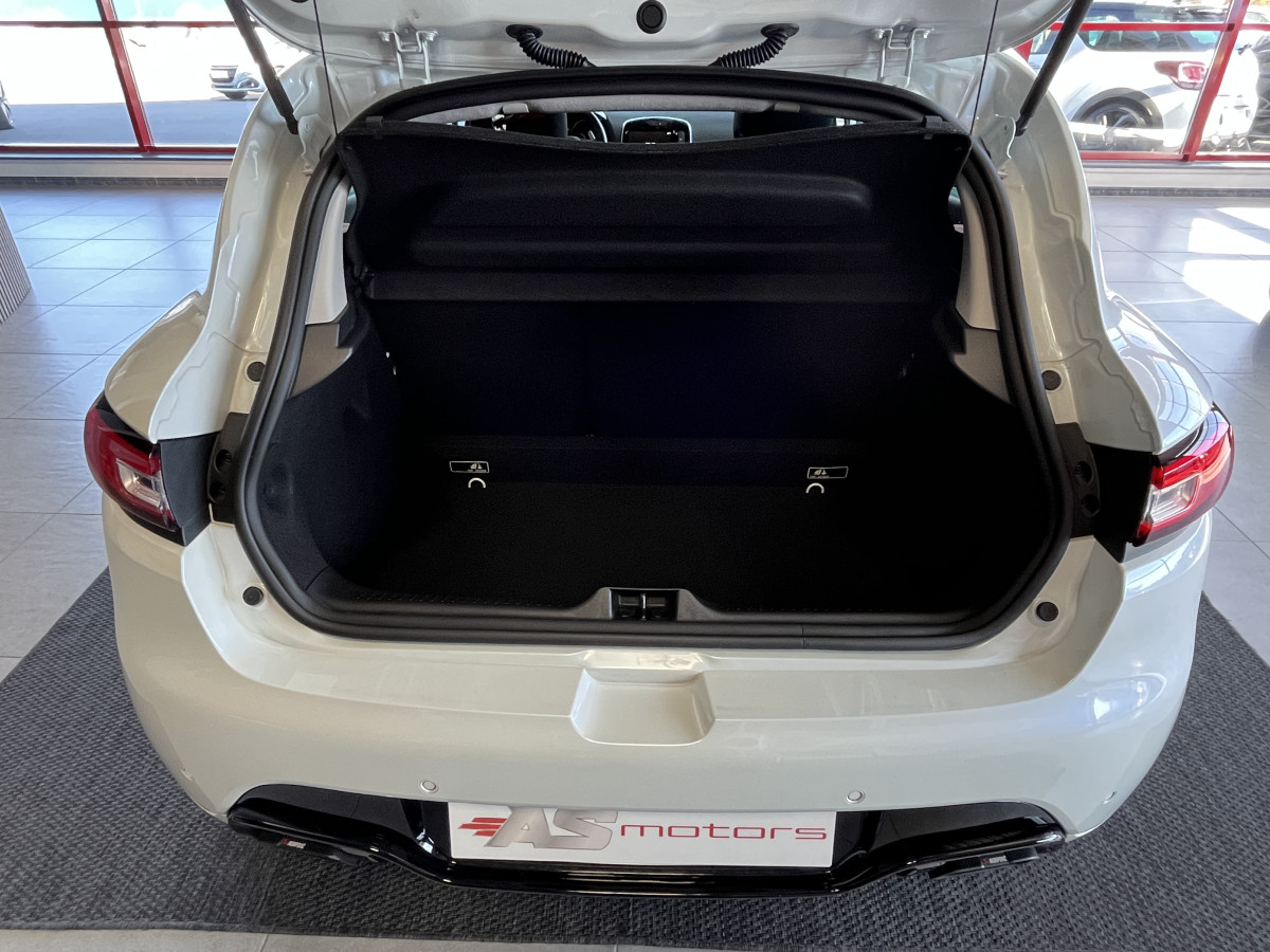 RENAULT CLIO RS TROPHY 1,6 220 EDC GPS CAMERA REGULATEUR LIMITEUR AKRAPOVIC KEYLESS RS DRIVE  HIFI BASS REFLEX PARK PILOT FEUX LED JANTES 18 EXCELLENT ETAT