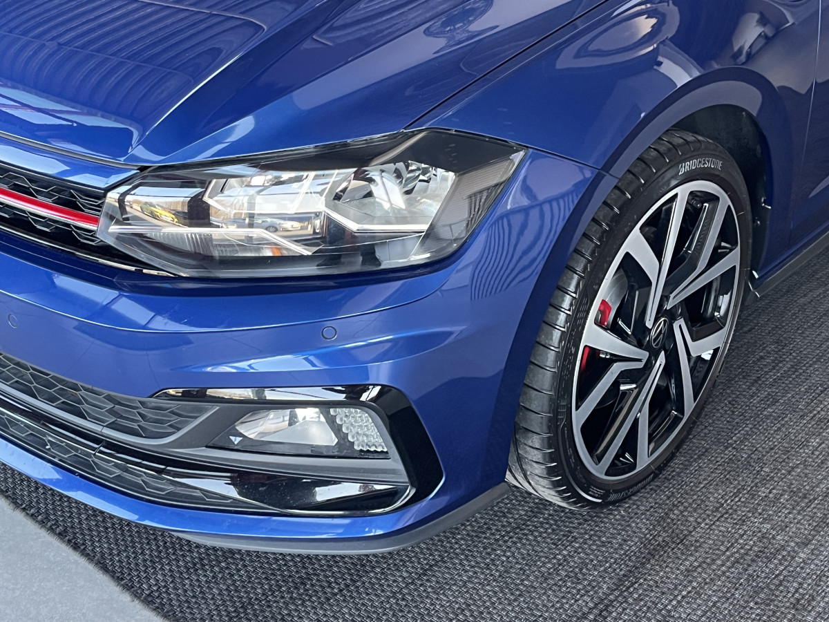 VOLKSWAGEN  POLO 2,0 TSI 200 DSG6 TOIT PANORAMIQUE GPS  CAMERA  VITUAL COCKPIT DMS ACC REGULATEUR ADAPTATIF LIMITEUR PARK PILOT IQ DRIVE  JANTES BRESCIA FEUX HALOGENE  EXCELLENT ETAT