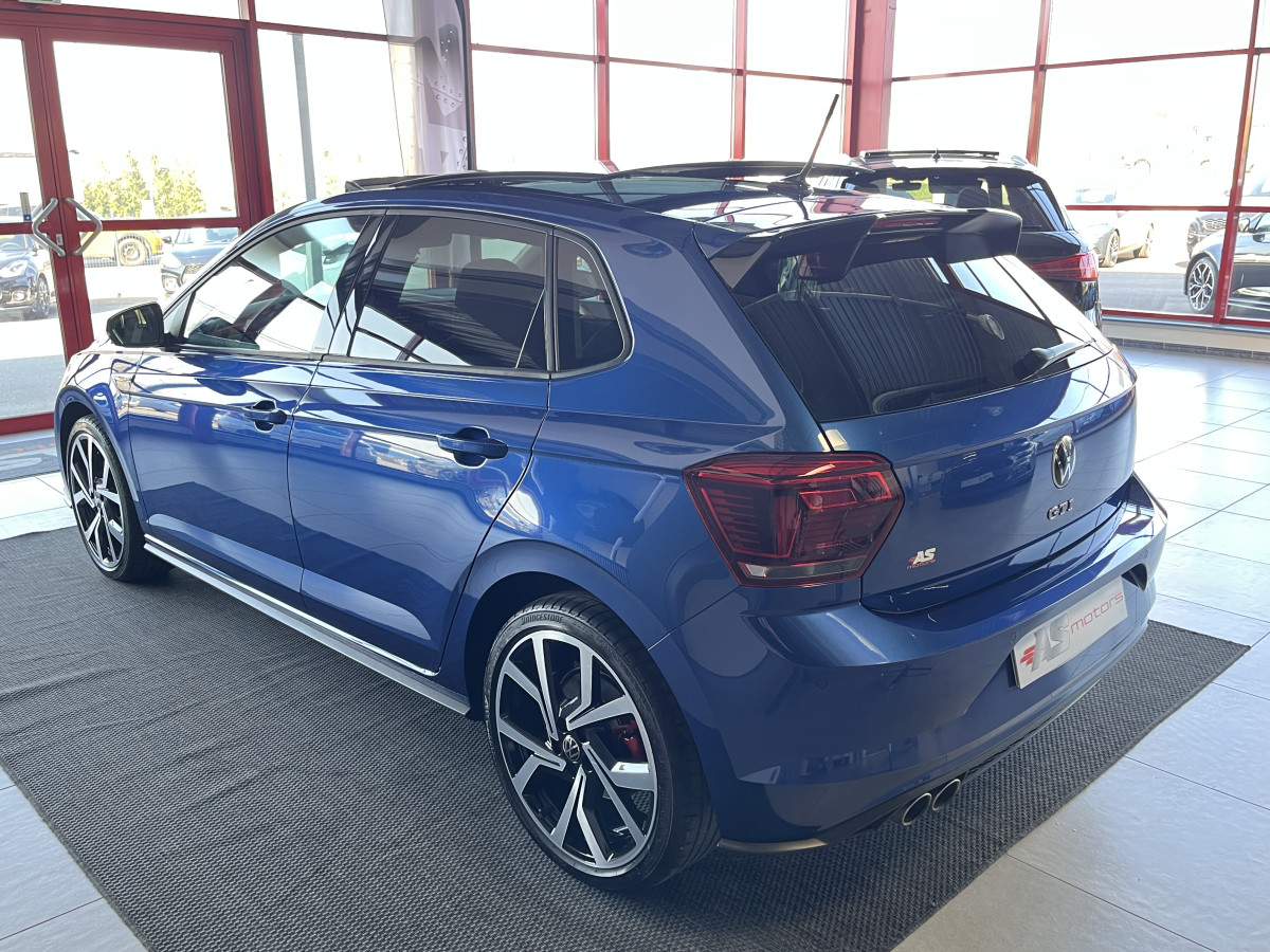 VOLKSWAGEN  POLO 2,0 TSI 200 DSG6 TOIT PANORAMIQUE GPS  CAMERA  VITUAL COCKPIT DMS ACC REGULATEUR ADAPTATIF LIMITEUR PARK PILOT IQ DRIVE  JANTES BRESCIA FEUX HALOGENE  EXCELLENT ETAT