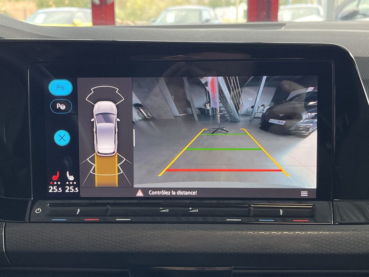 VOLKSWAGEN GOLF 8 GTD 2,0 TDI 200 DSG7 TOIT PANORAMIQUE GPS CAMERA  ATTELAGE HIFI HARMAN/KARDON IQ-DRIVE  REGULATEUR ADAPTATIF  LIMITEUR FULL LED APPLE CARPLAY KEYLESS DRIVE SELECT  EXCELLENT ETAT