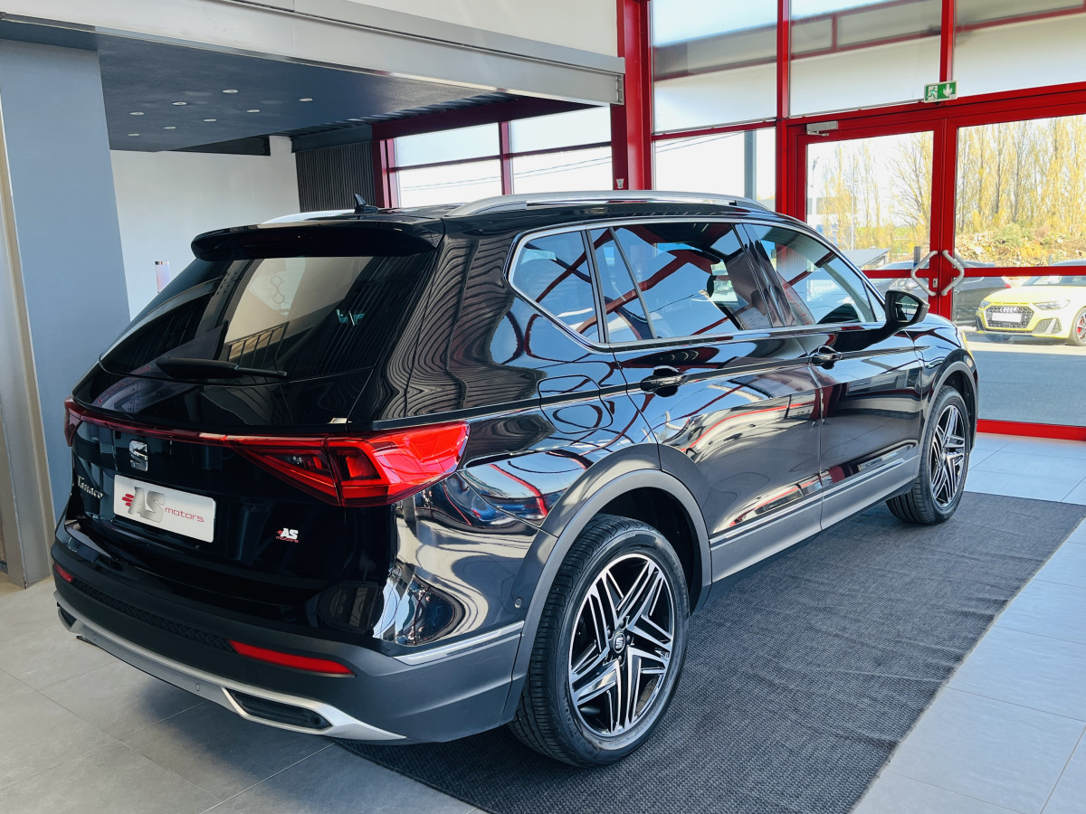 SEAT TARRACO XCELLENCE 2,0 TDI 150 7 PLACES ATTELAGE  GPS CAMERA HIFI BEATS REGULATEUR ADAPTATIF APPLE CARPLAY PARK PILOT DRIVE SELECT FEUX FULL LED  DIGITAL COCKPIT  EXCELLENT ETAT