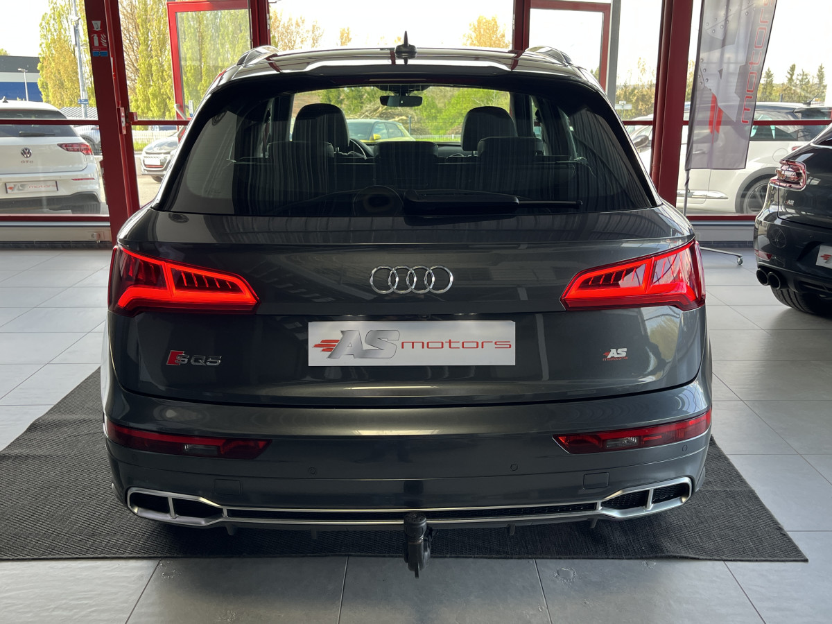 AUDI SQ5 3,0 TDI V6 347 BVA8 QUATTRO  ATTELAGE ELECTRIQUE SUSPENSION PNEUMATIQUE  GPS  CAMERA APPLE CARPLAY KEYLESS REGULATEUR ADAPTATIF  LIMITEUR  PHARES MATRIX  LED  LED PARK PILOT  DRIVE SELECT JANTE 20  EXCELLENT ETAT