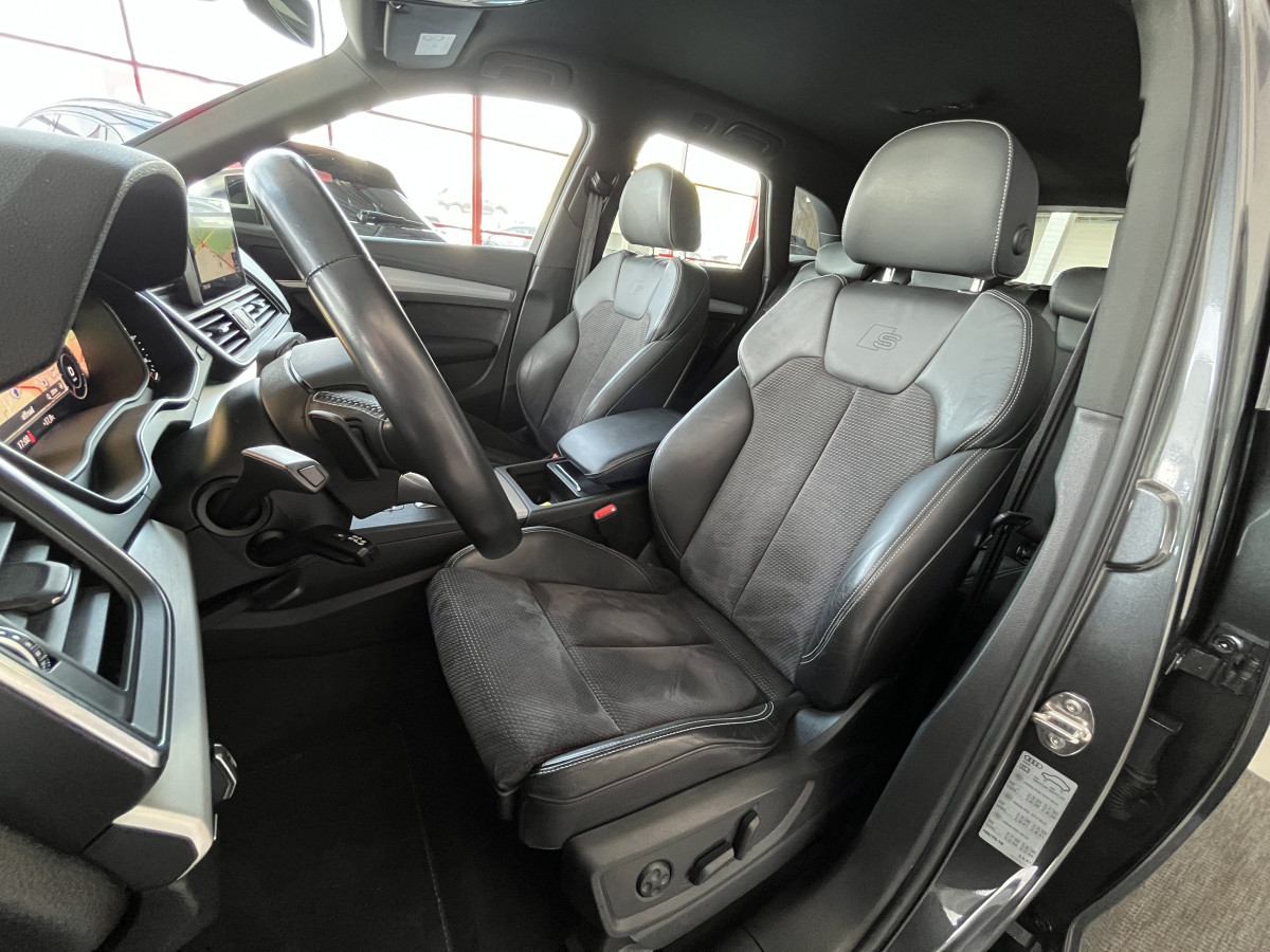 AUDI SQ5 3,0 TDI V6 347 BVA8 QUATTRO  ATTELAGE ELECTRIQUE SUSPENSION PNEUMATIQUE  GPS  CAMERA APPLE CARPLAY KEYLESS REGULATEUR ADAPTATIF  LIMITEUR  PHARES MATRIX  LED  LED PARK PILOT  DRIVE SELECT JANTE 20  EXCELLENT ETAT